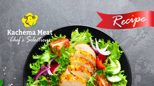 Kachema’s Grilled Chicken and Salad Recipe